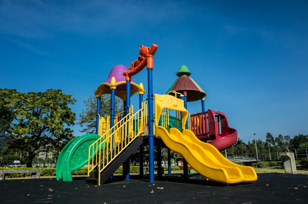 Playground cleaning. Photo by Power Lai on Unsplash
